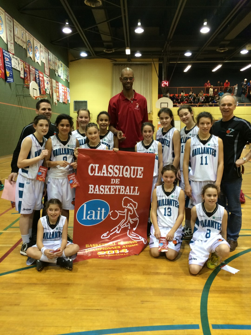 Basketball : les Vaillantes championnes à Victoriaville