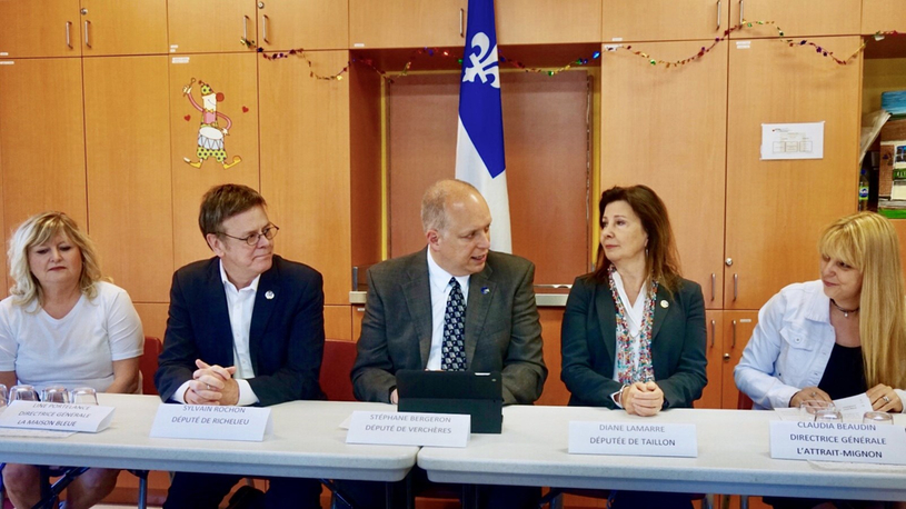 Les députés péquistes de la Montérégie affirment que le  développement des CPE de la région y est par tous les moyens bloqué 