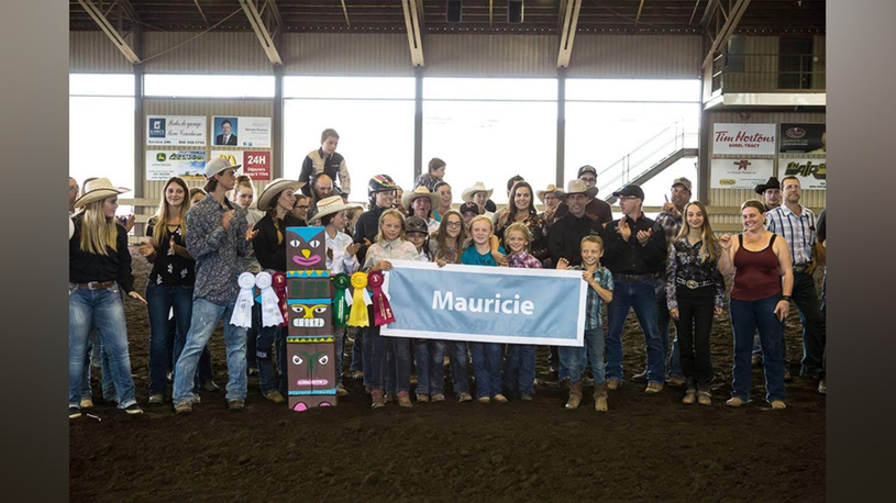 Une 4e position en  gymkhana au Championnat d’équitation western du Québec 