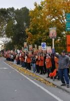 Les responsables de services de garde manifestent