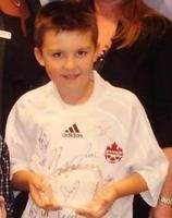 Un jeune joueur de soccer de Blainville se distingue