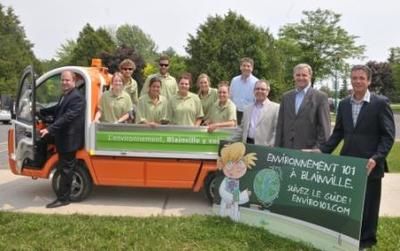Les enfants contribueront à rendre Blainville plus vert