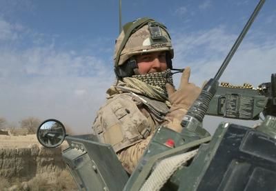 Une mission périlleuse pour un soldat d'ici