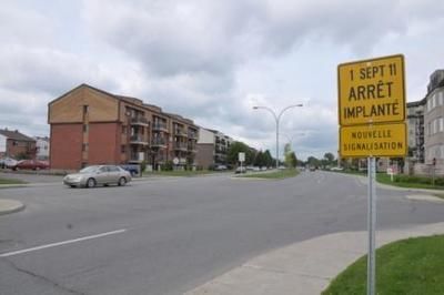 Il y aura un nouveau « stop » sur le boulevard René-A.-Robert