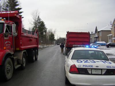 Mirabel: des citoyens en ont assez des camions sur la rue Notre-Dame