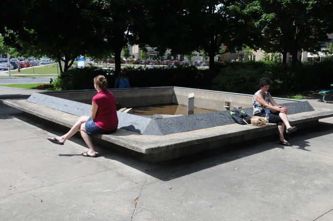 37 000 $ pour restaurer le jet d’une fontaine