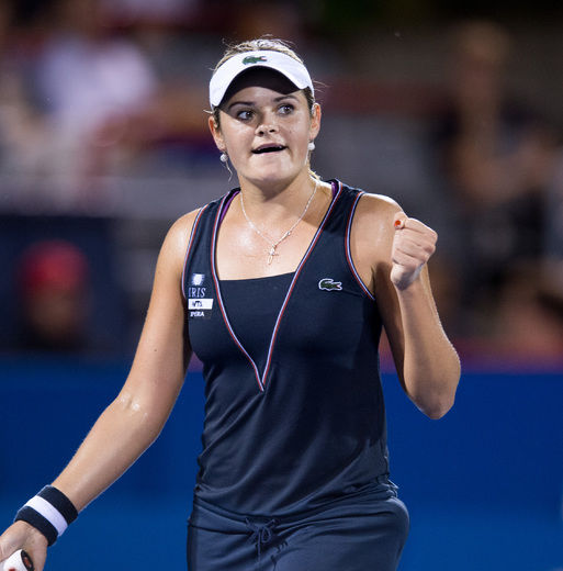 L'expérience d'Aleksandra Wozniak prévaut contre Eugenie Bouchard