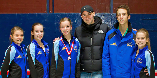 Cinq patineurs de la région sur l’équipe provinciale