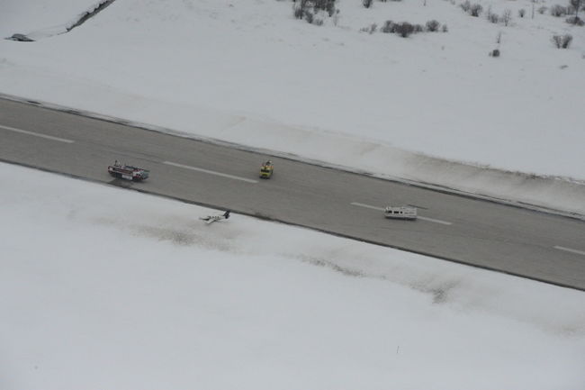 Un avion fait une sortie de piste à Mirabel