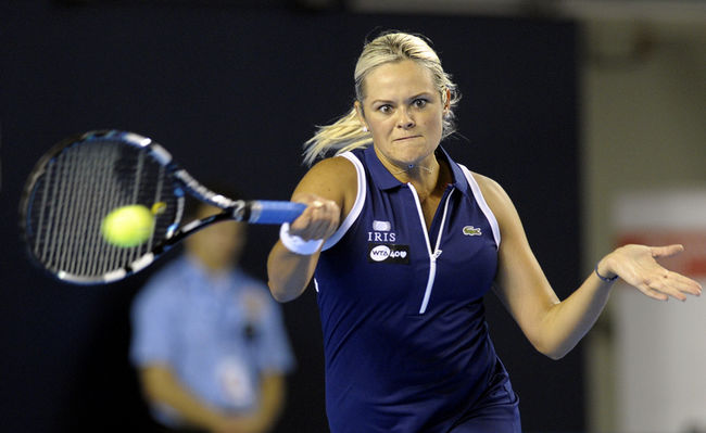 Aleksandra Wozniak tombe au premier tour