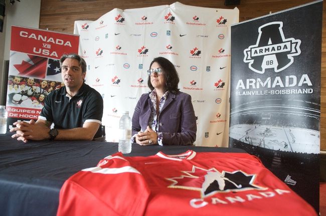 Du hockey féminin à Boisbriand