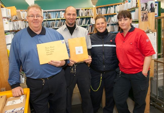Travailler pour le courrier du père Noël