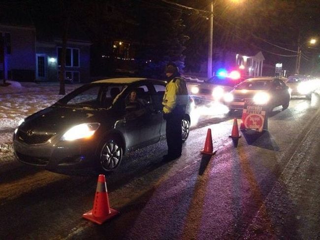 Trois conducteurs sur 4000 ont été arrêtés