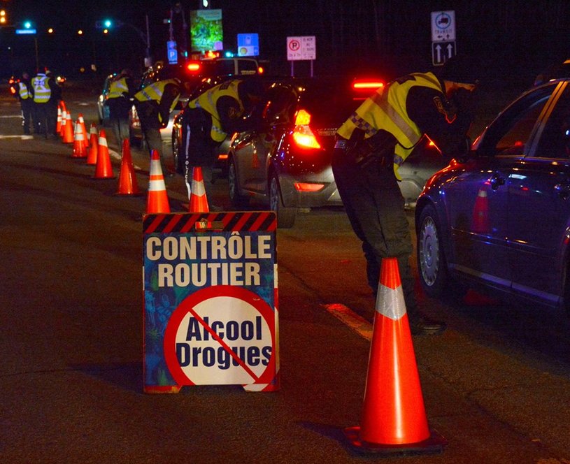 Six conducteurs arrêtés lors des contrôles routiers du week-end