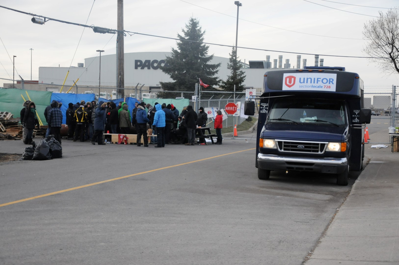 Fin du lock-out chez Paccar