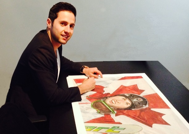 Alexandre Bilodeau immortalisé au profit de l'ACCSP