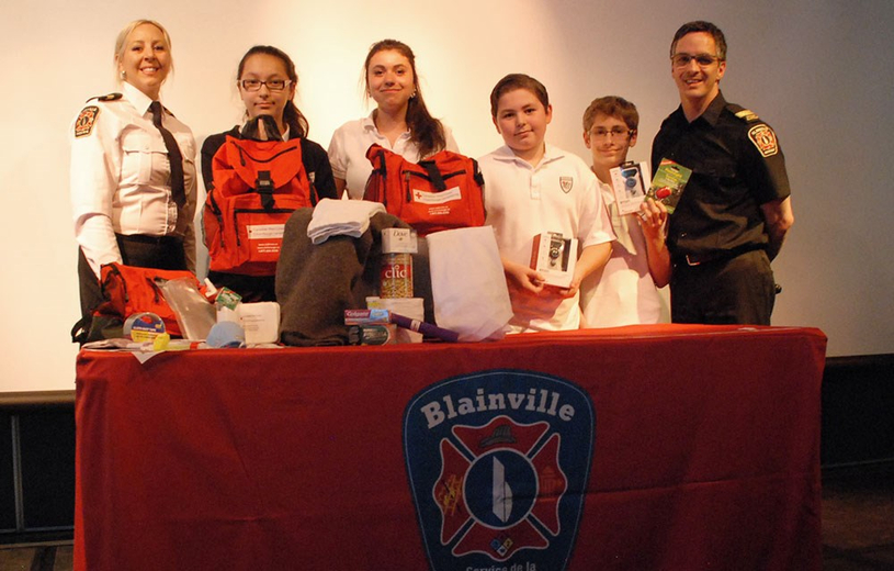 Des jeunes de Blainville sensibilisés à la sécurité civile