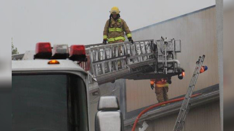 Incendie dans un commerce de Blainville