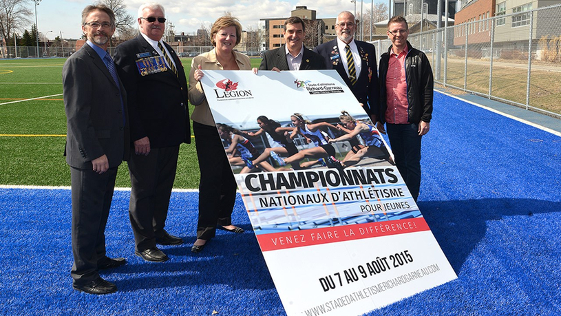 Blainville et Sainte-Thérèse accueilleront les Championnats nationaux d'athlétisme pour jeunes de la Légion royale canadienne