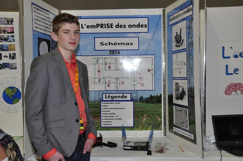 Le Premier prix Hydro-Québec accordé au projet L'emPRISE des ondes