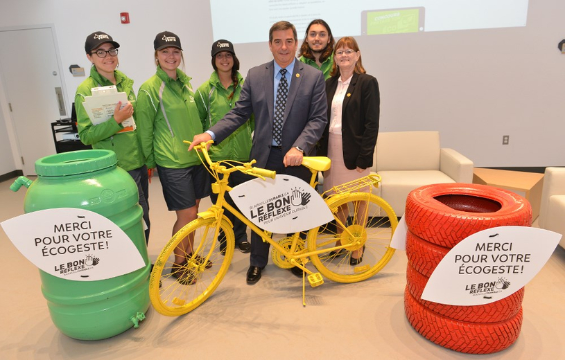 Lancement de la campagne Le bon réflexe pour un avenir durable
