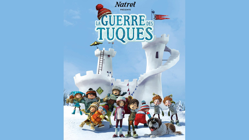La Guerre des Tuques au cinéma en plein air de Bois-des-Filion