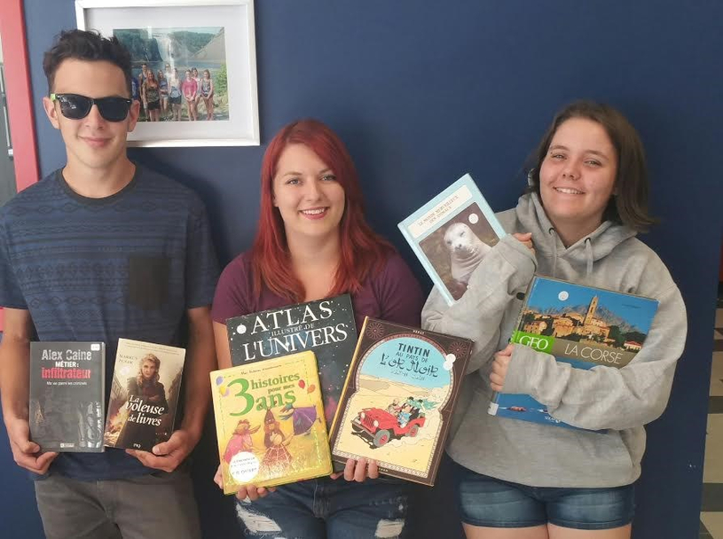 Lire à petit prix: Une initiative des jeunes de Saint-Janvier