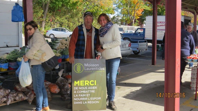 Le projet de récupération de fruits et légumes au marché public de St-Jérôme redistribue 4500 kilos de produits frais