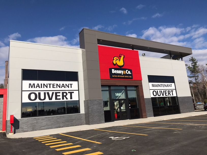 Le restaurant Benny&Co sur Michèle-Bohec à Blainville est désormais ouvert!