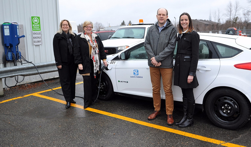 La Ville de Sainte-Thérèse prend le virage électrique