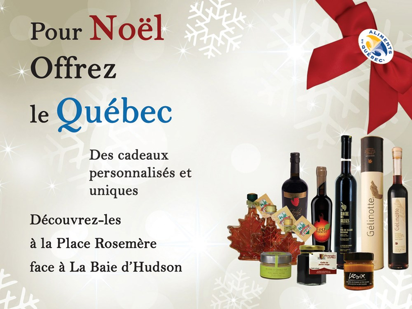 Marché de Noël agroalimentaire à la Place Rosemère