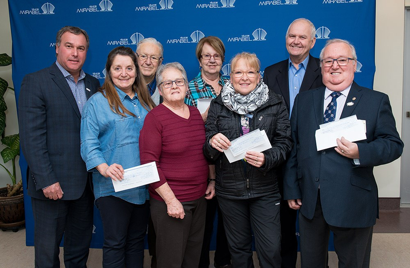 La ville de Mirabel remet près de 11 000 $ aux plus démunis 