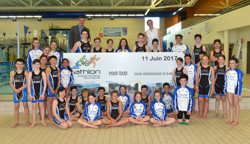 Les élèves de l’Académie Ste-Thérèse vous invitent à la 7e édition du triathlon