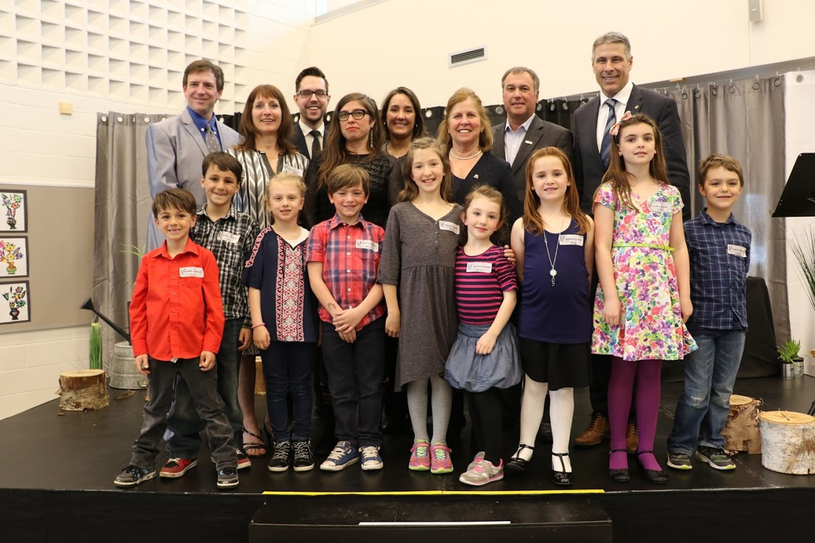 Inauguration et dévoilement du nom de la nouvelle école primaire de Saint-Augustin