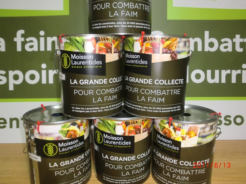 Grâce à la communauté Laurentienne, la grande collecte de Moisson Laurentides est un succès!