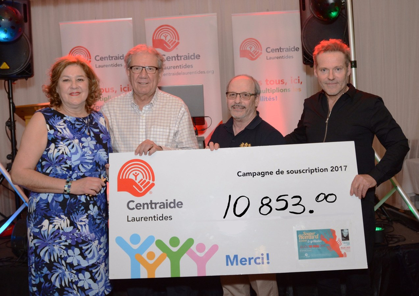 Franc succès pour le premier Souper Homard de Centraide Laurentides