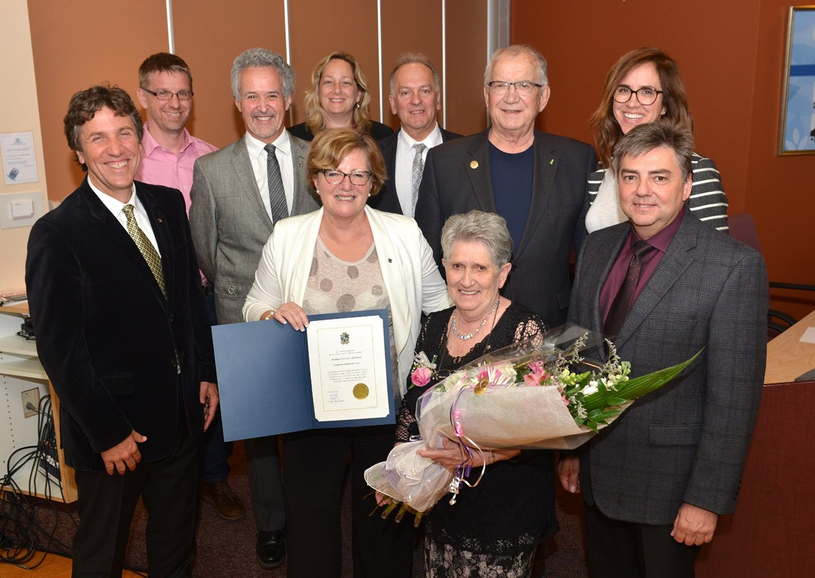 La Thérésienne Pierrette Guilbault nommée citoyenne d’honneur 2017