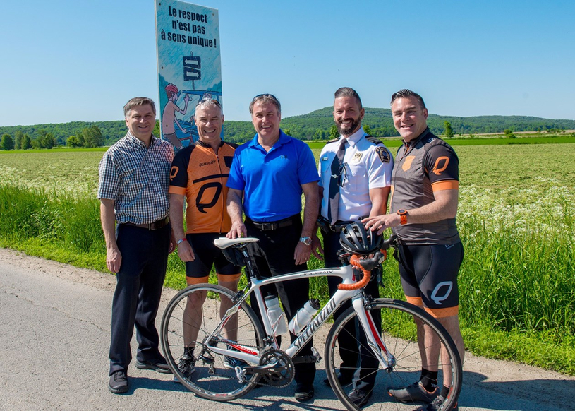 Des clubs de cyclistes seront mis à profit