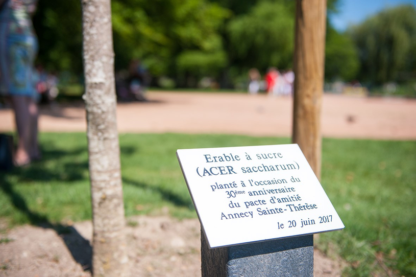 Une délégation thérésienne en visite à Annecy 