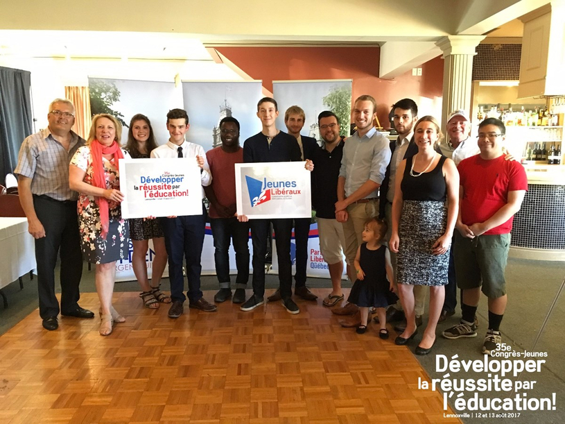Les jeunes libéraux dans les Laurentides et Lanaudière