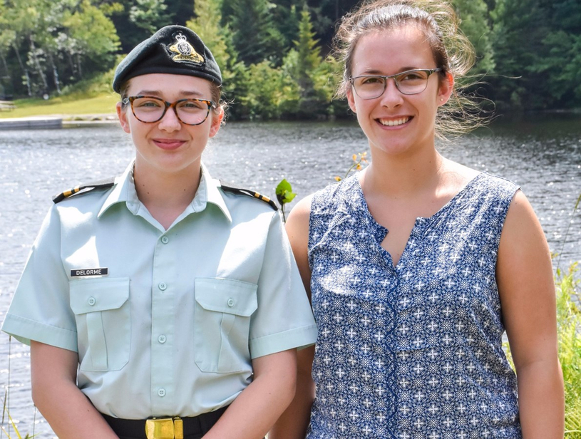 Une cadette de Ste-Anne des plaines nommée commandant d’un jour au Centre d’entraînement musical des cadets de l’Est