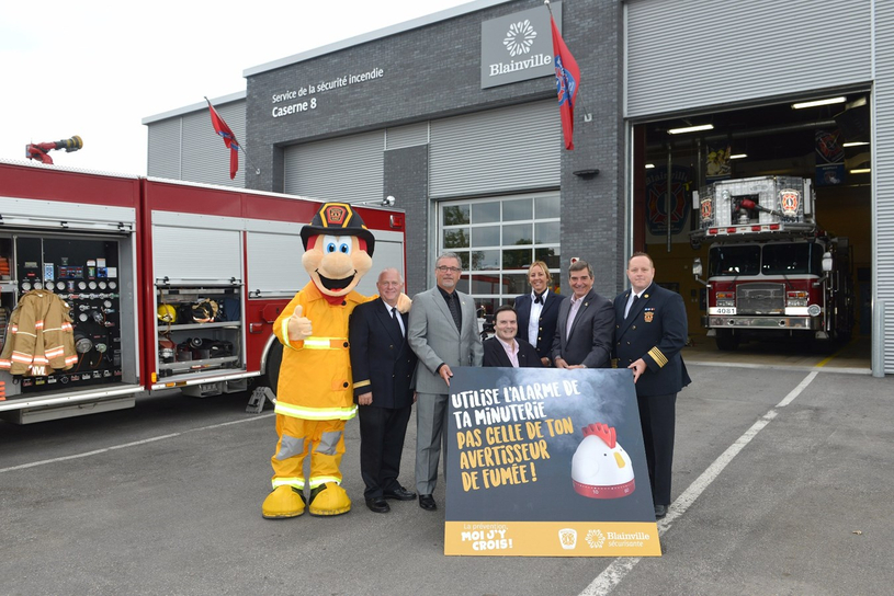 Lancement de la campagne de sécurité incendie à Blainville