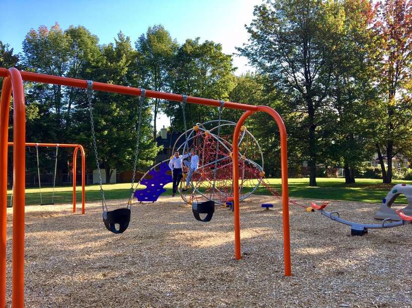 Trois parcs municipaux ont fait peau neuve cette année
