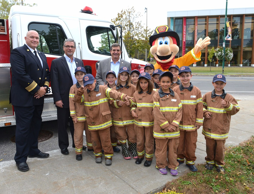 Pompiers d’un jour : seize jeunes dans le feu de l’action