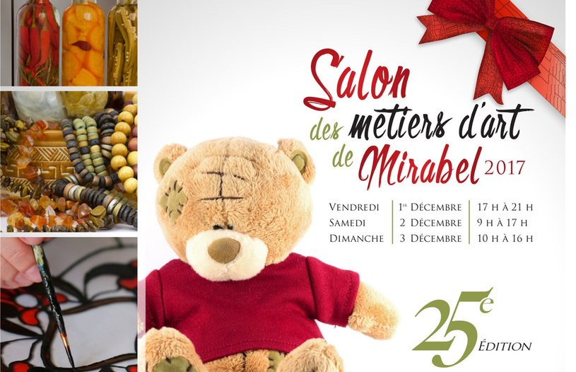 La ville de Mirabel vous invite au salon des métiers d’art 