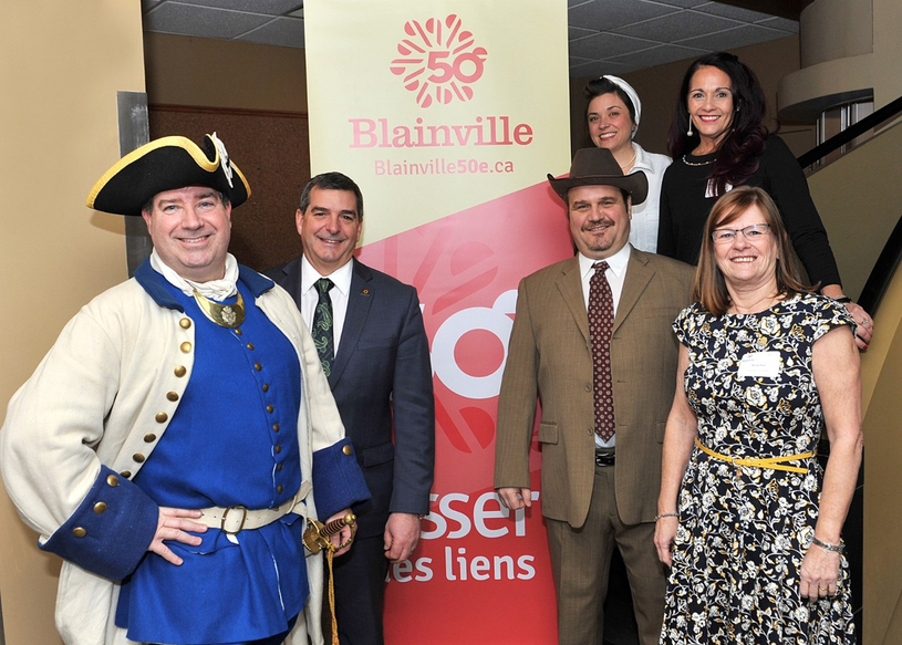 Blainville lance les festivités de son 50e anniversaire