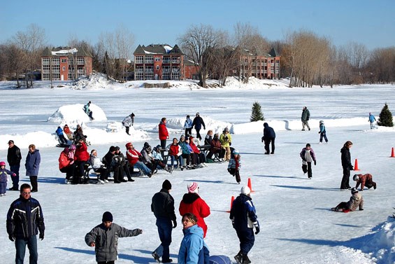 Les sentiers de patin, de ski de fond et de raquette ouverts à Saint-Eustache