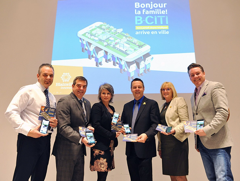 B-CITI : votre portail citoyen intelligent à Blainville