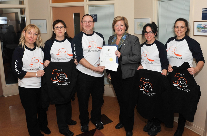 Sainte-Thérèse célèbre les 50 ans du Club-école de glisse Snowpy! 