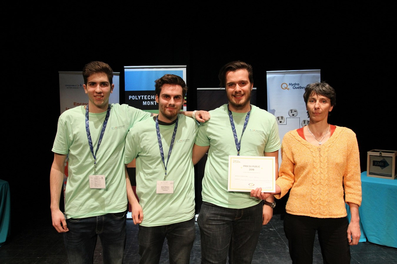 Le Cégep de Saint-Jérome remporte le Prix du public lors de la 26e finale nationale du concours Science, on tourne !